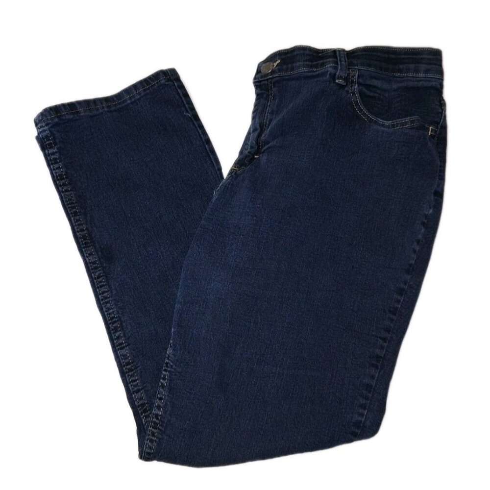Riders By Lee Women's Size 18 Blue Jeans 38x30 Relaxed Fit